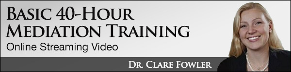 Basic Mediation Training - Online Streaming