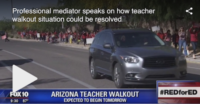 Professional mediator speaks on how teacher walkout situation could be resolved